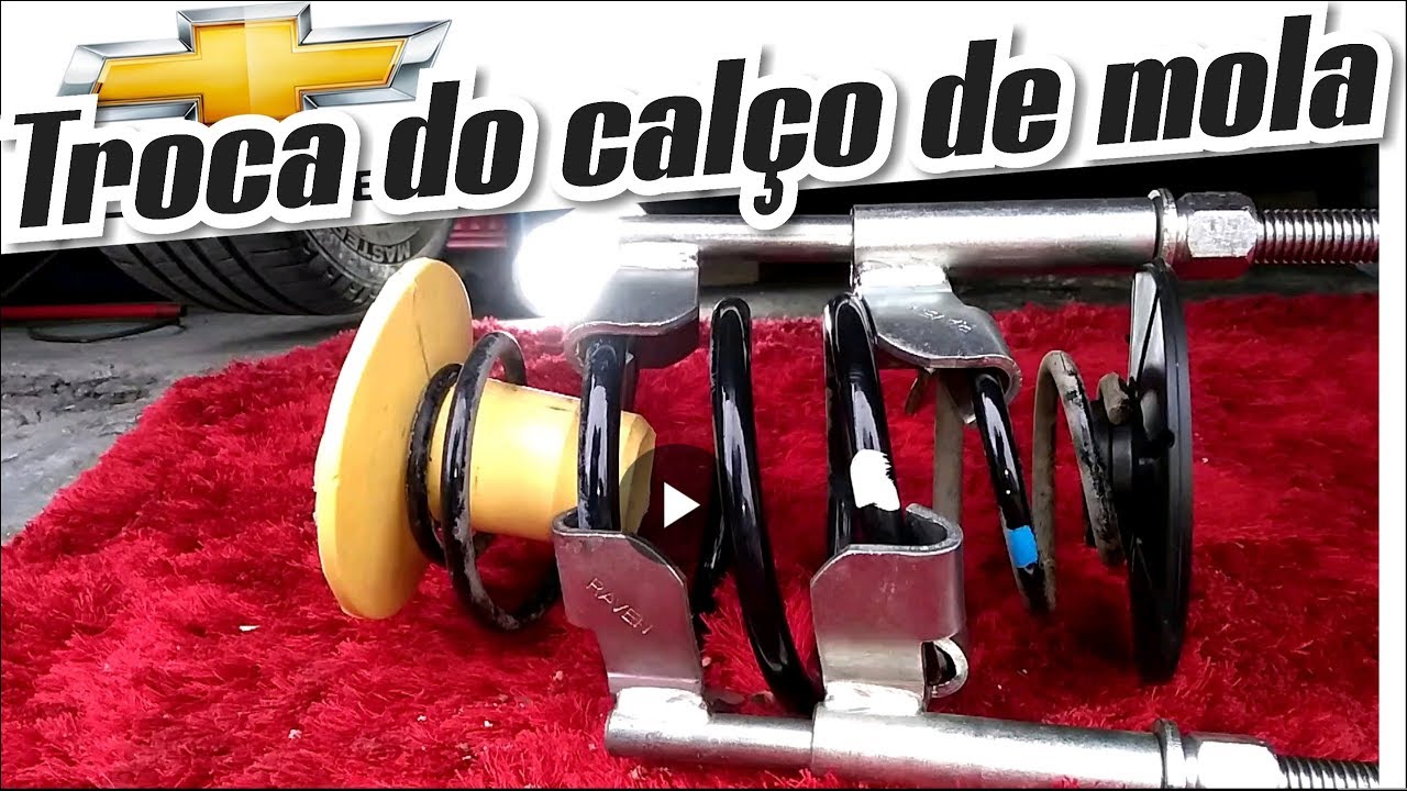 Como trocar o calço de mola traseira vectra,astra,zafira...