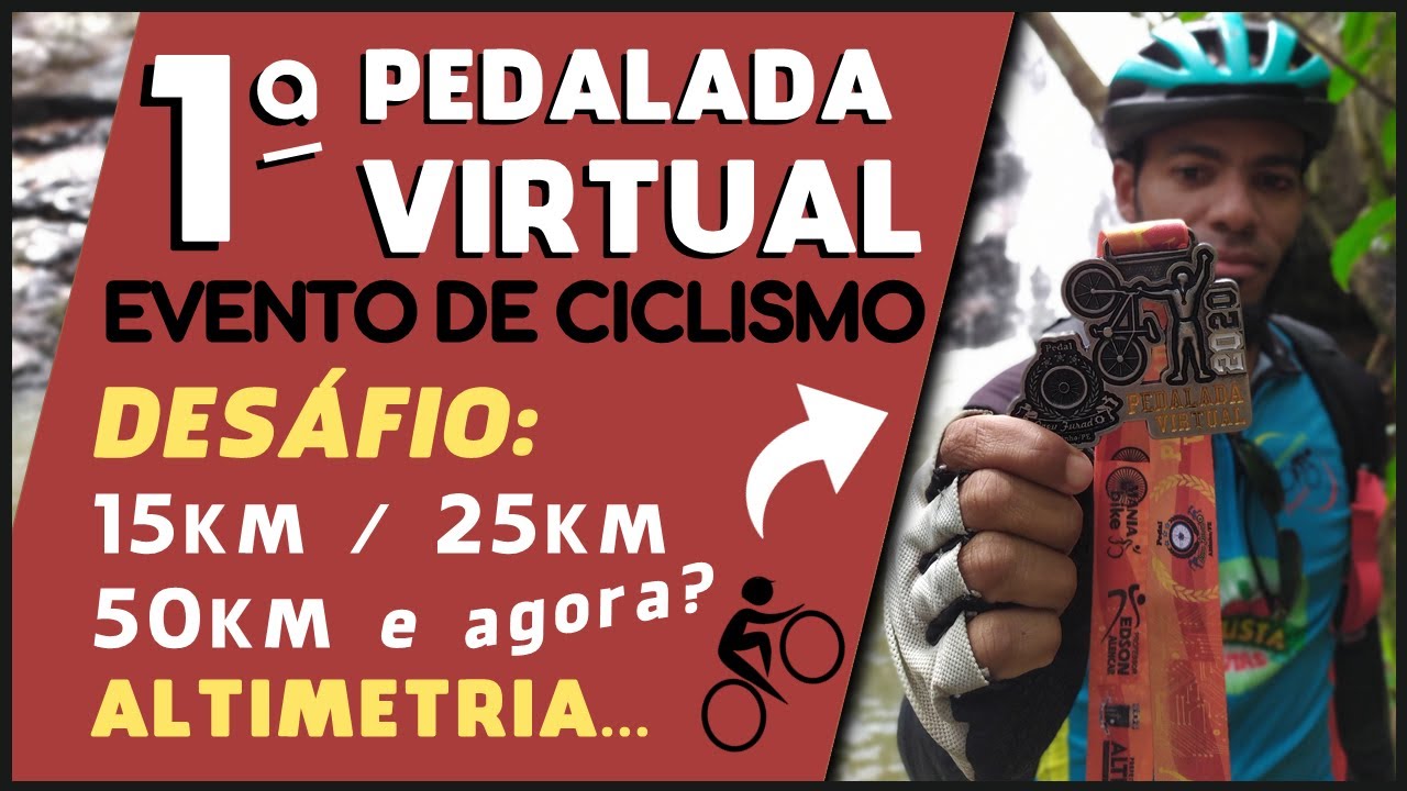 PRIMEIRA PEDALADA VIRTUAL 