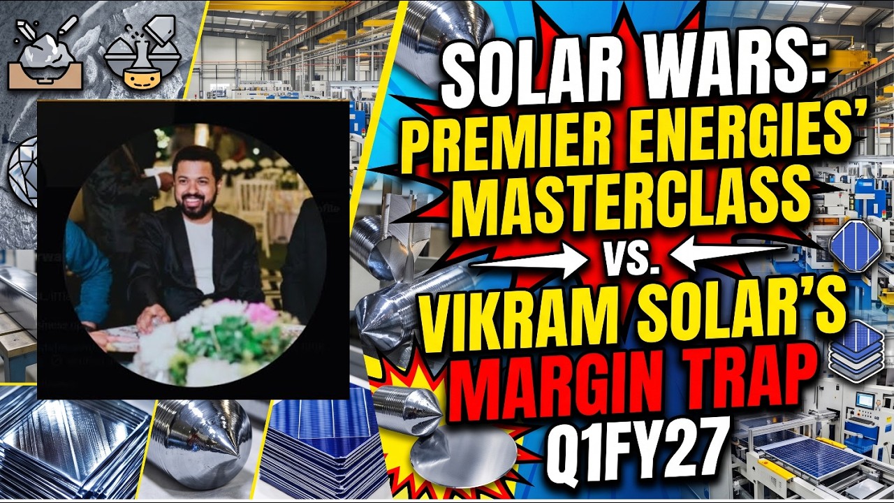 Solar Wars: Premier Energies Masterclass vs. Vikram Solar&rsquo;s Margin Trap Q1FY27