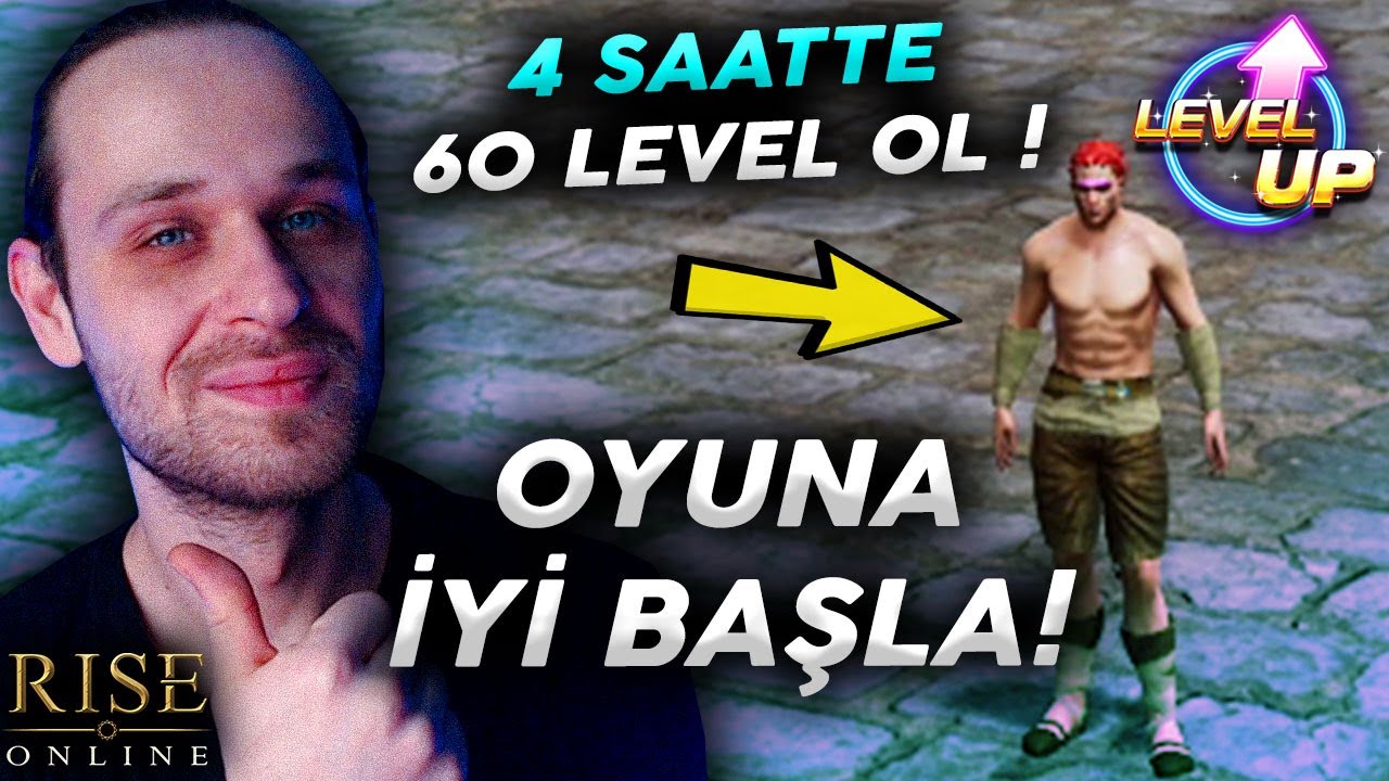 RİSE ONLİNE BAŞLANGIÇ ! 4 SAATTE 60 LEVEL OLABİLİRSİN ! - Rise Online Rehber #1