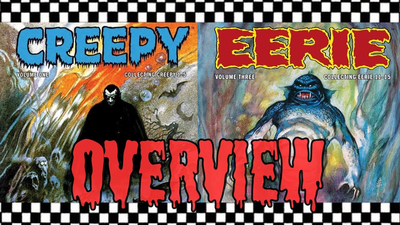 CREEPY & EERIE MAGAZINE | Warren | Horror Comics | Frazetta | Toth | EC | Adams | Davis