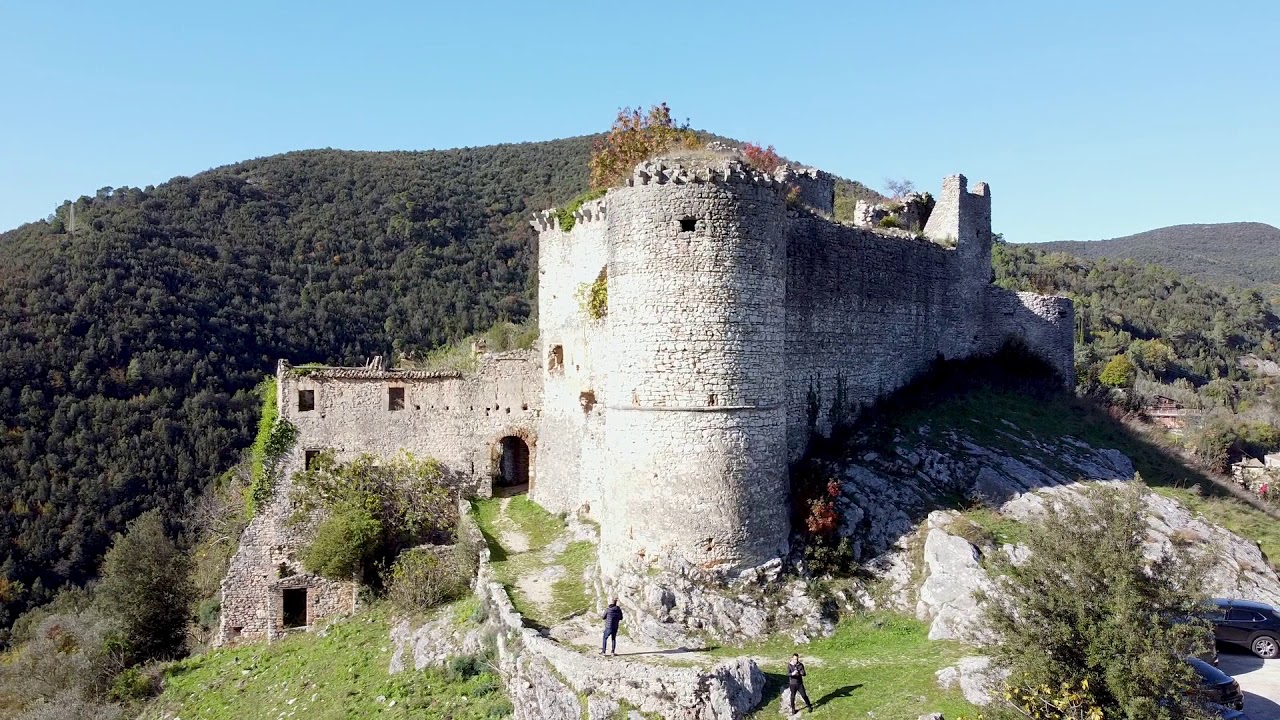 Dji Mavici Mini - Volo su Abbazia di Farfa & Rovine di Rocchette