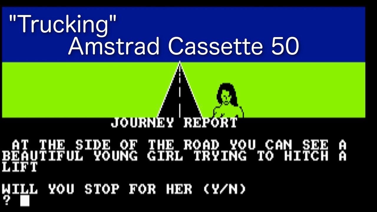 Trucking (Amstrad Cassette 50 Game 25)