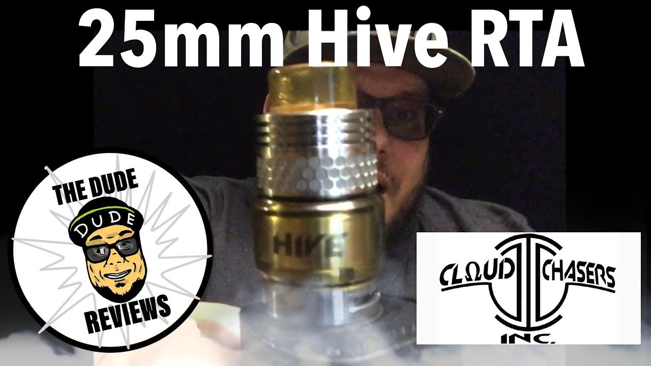 25mm Hive RTA by Cloud Chasers Inc./ Full Review and Wicking Tutorial