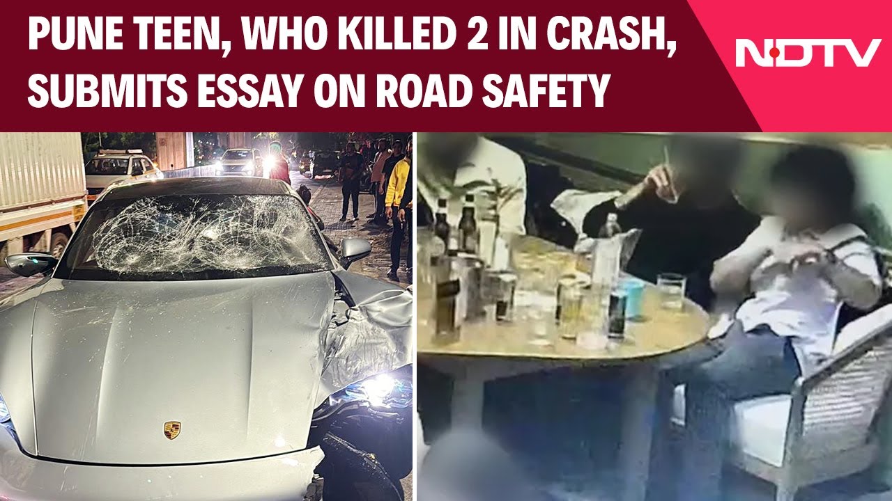 Pune Porsche Accident | Pune Porsche Teen, Who Killed 2 In Crash, Submits Essay On Road Safety