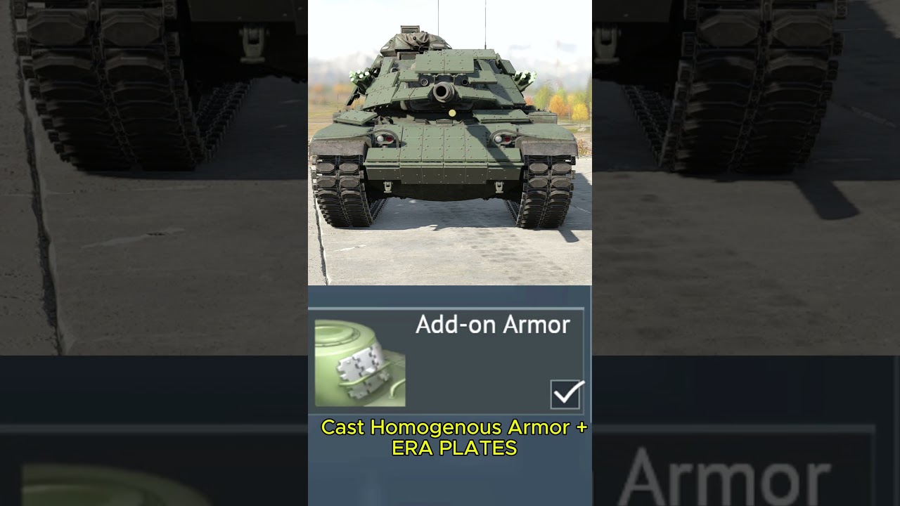 Explosive Reactive Armor (ERA) in War Thunder
