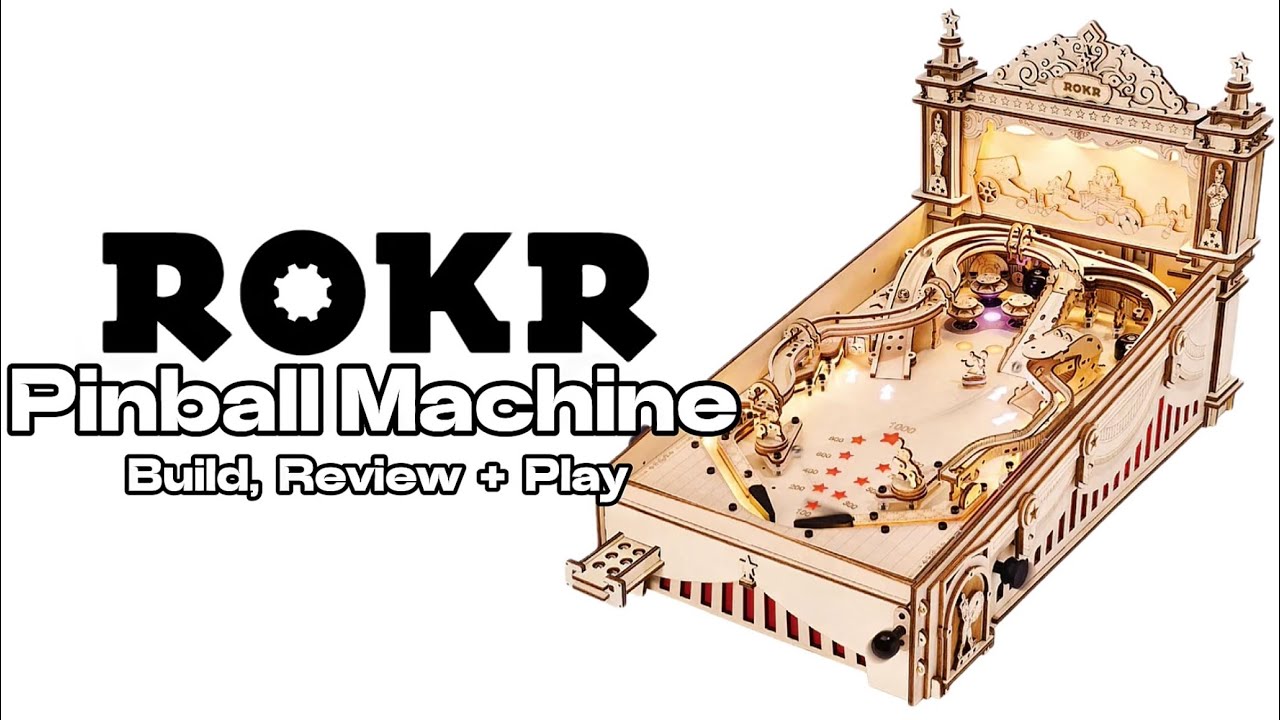 I Built ROKR Wooden Pinball Machine and It Blew My Mind