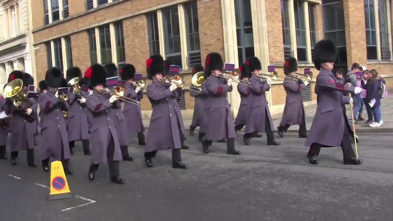 Band of the Coldstream Guards, Windsor, Changing the Guard, Scots Guards, March 6, 2018, Extended