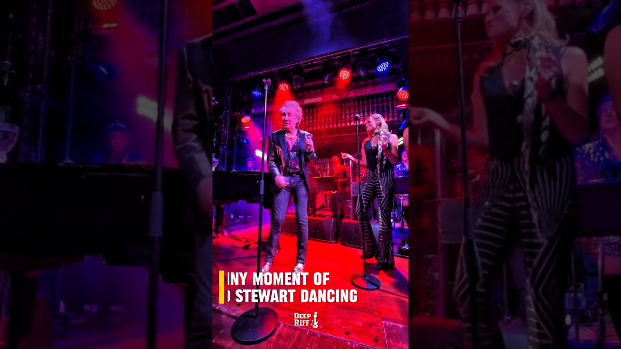 Moment the rod dances #rodstewart #rodstewartsongs #song #legend #deepriff