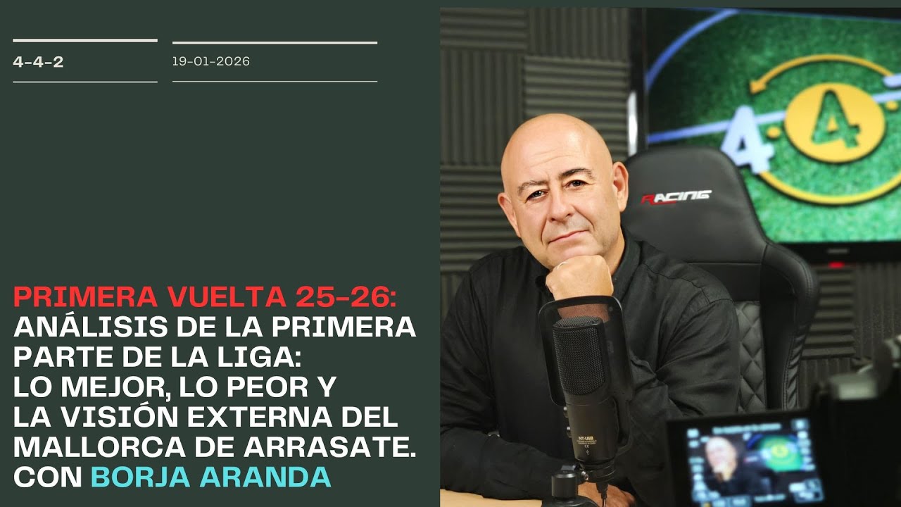 Así ha sido la primera vuelta de la Liga en Primera División. La analizamos con Borja Aranda