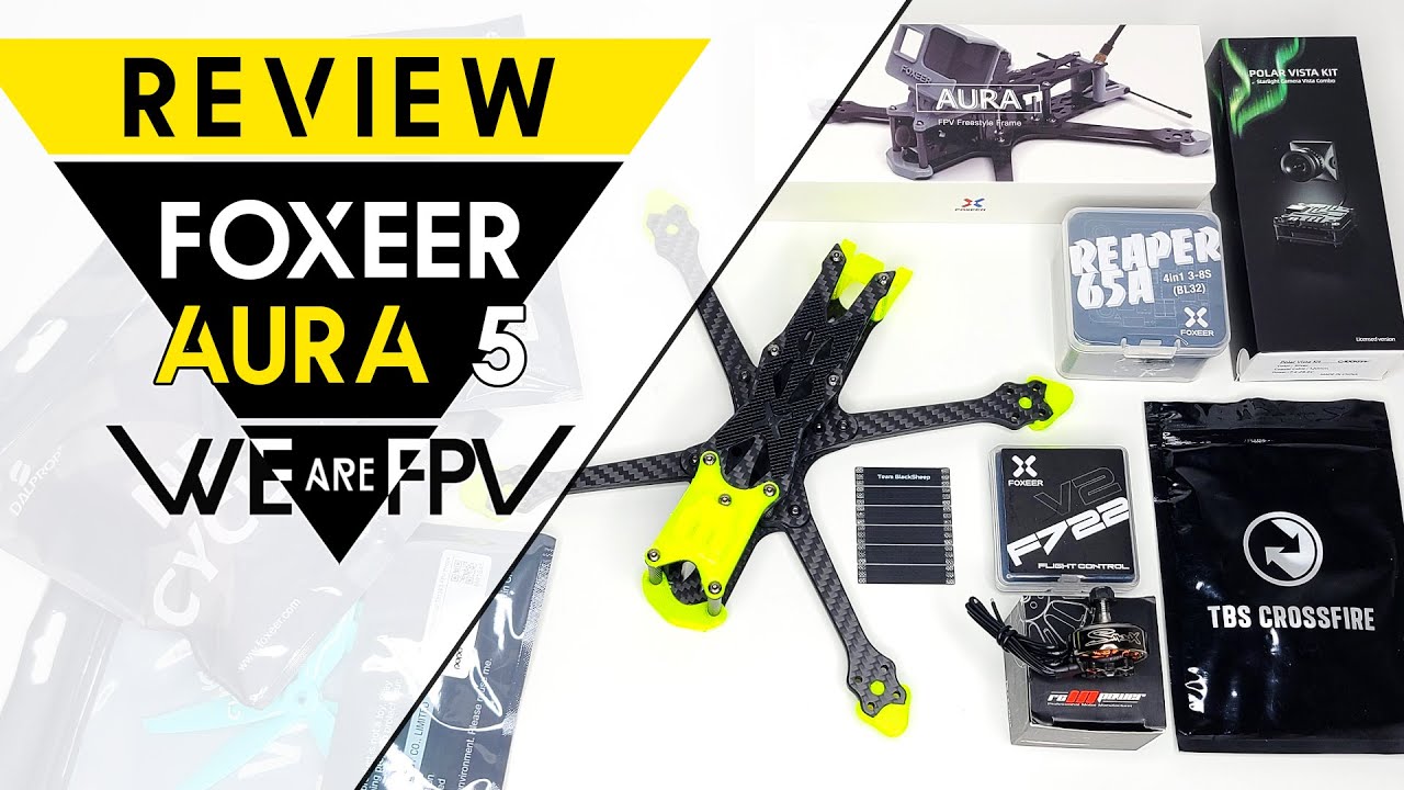 Monter un DRONE FPV HD de A à Z, le châssis Foxeer AURA et les composants (partie 1)