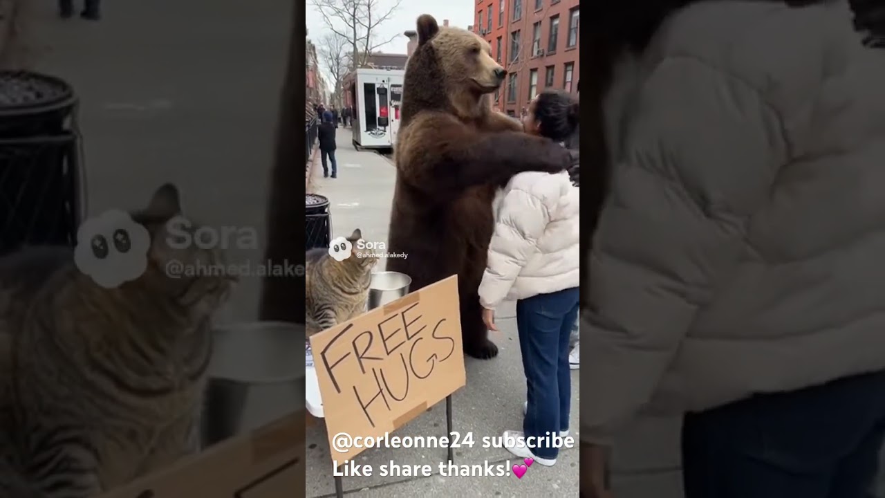 Free hugs Downtown! 