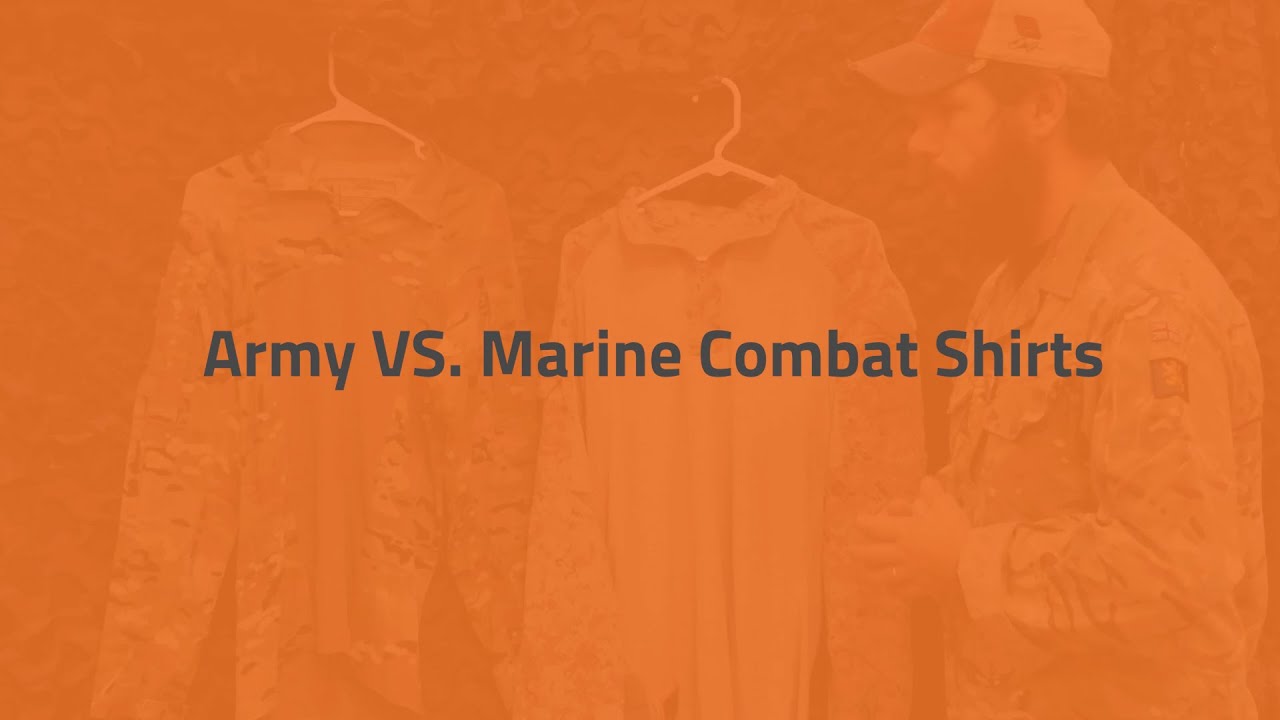 Best Combat Shirt? Army VS Marine Corps Gear COMPARED!