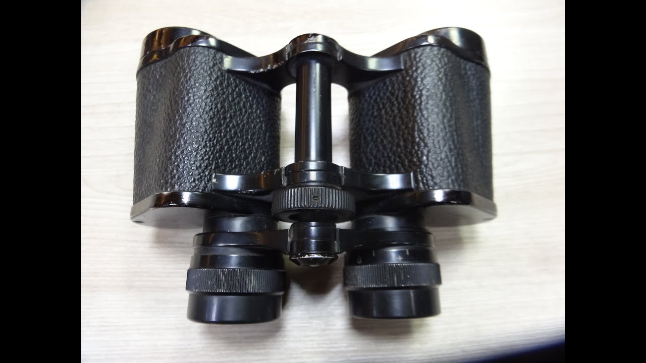 Бинокль Carl Zeiss Jena Deltrintem 8x30 1948 года.,обзор