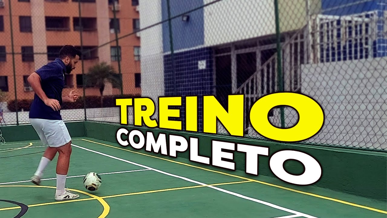 EVOLUA SEU CONTROLE DE BOLA | Treino Completo (7 Exercícios)
