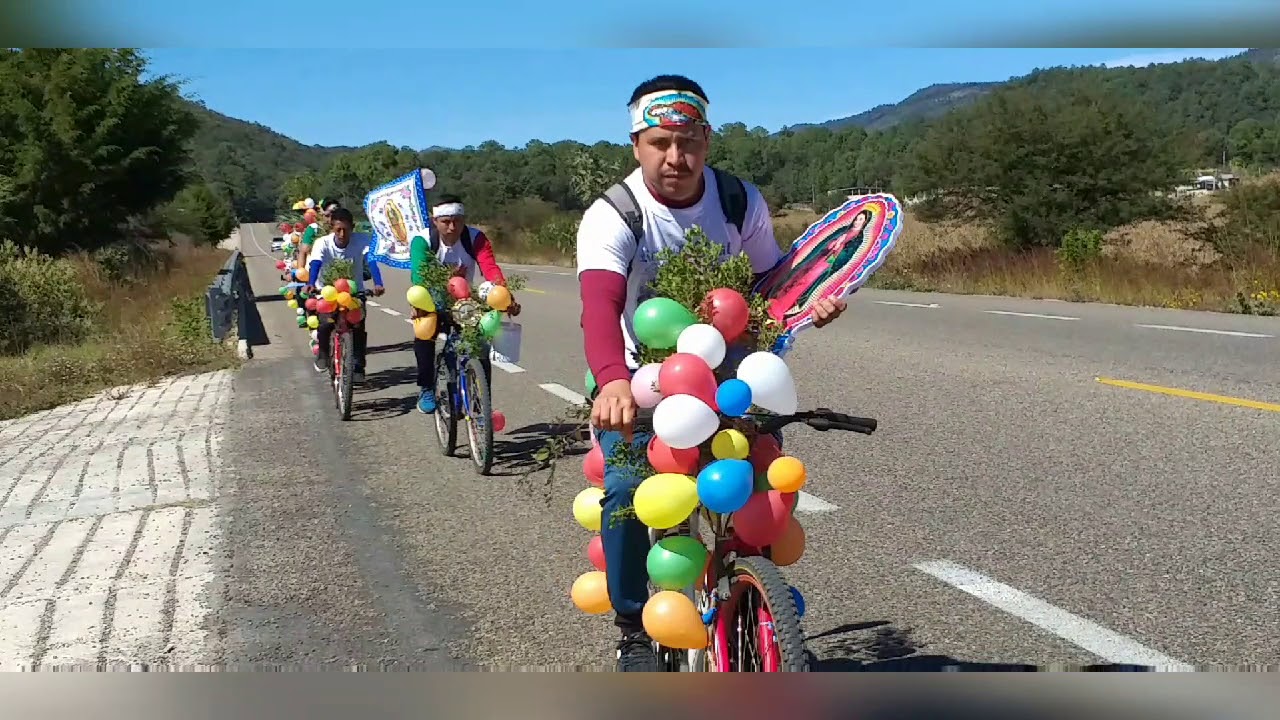 ANTORCHA GUADALUPANA 2020 CICLISTA (TEOPISCA A COL. ABELARDO 