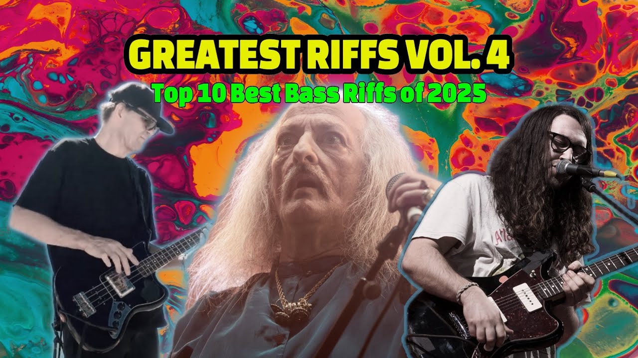 GREATEST RIFFS Vol. 4 - Top 10 Best Bass Riffs of 2025 (Stoner, Psychedelic Rock, Doom)