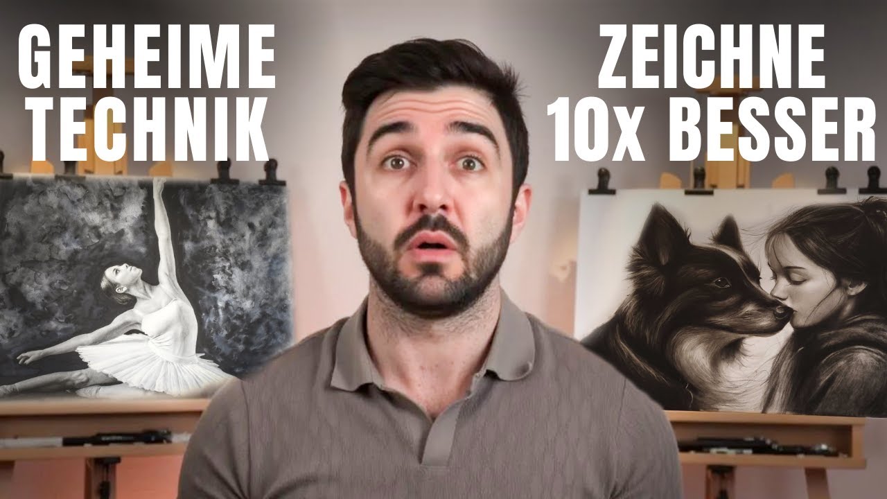 Die geheime Zeichen-Technik, die deine Zeichnungen 10x besser macht!