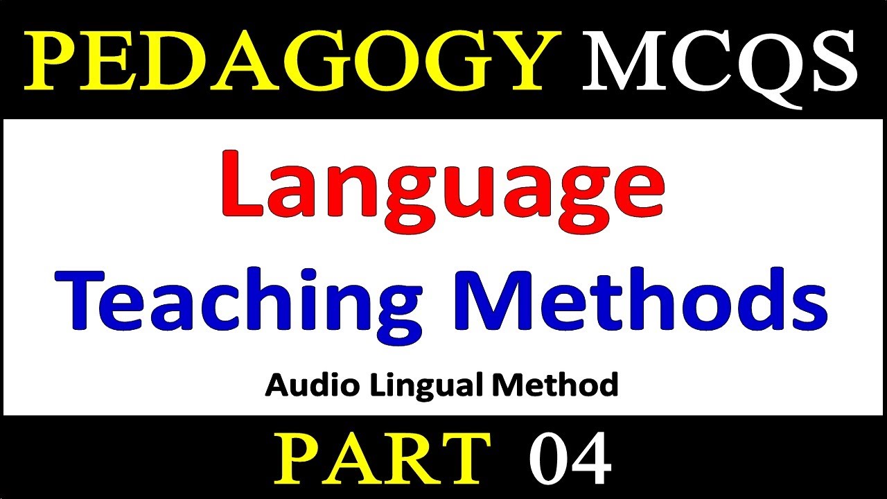 Language Teaching Instructional Methods|| Pedagogy MCQs Audio Lingual Teaching Method MCQs AJK NTS
