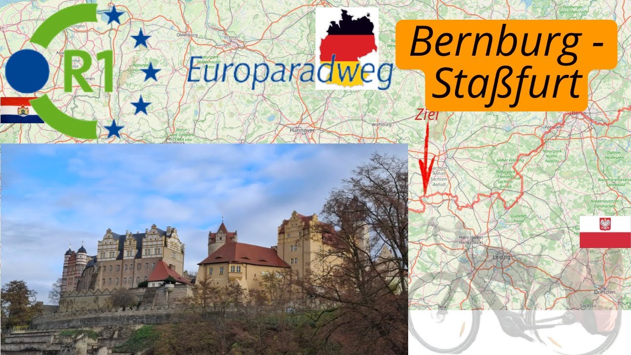 R1 EUROPARADWEG, Tag 5, Bernburg bis Staßfurt