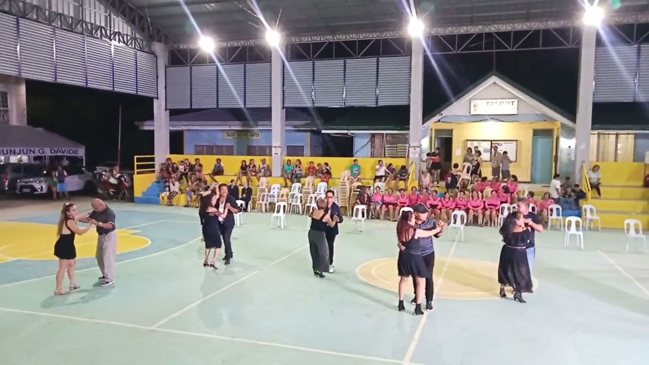 Chilly chacha dance with brgy officials