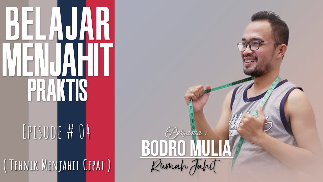 CARA MENJAHIT TUNIK DENGAN PRAKTIS