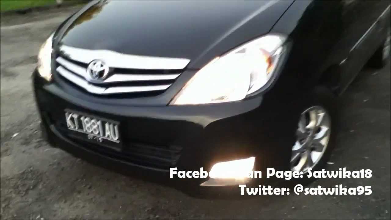 Toyota Kijang Innova 2.0 G Luxury 2010 года (запуск, двигатель, подробный обзор и быстрая езда)