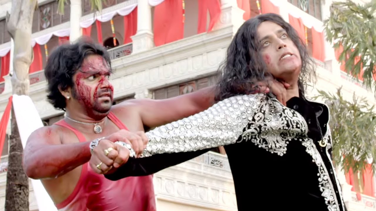 पवन सिंह और रवि किशन का जबरदस्त लड़ाई