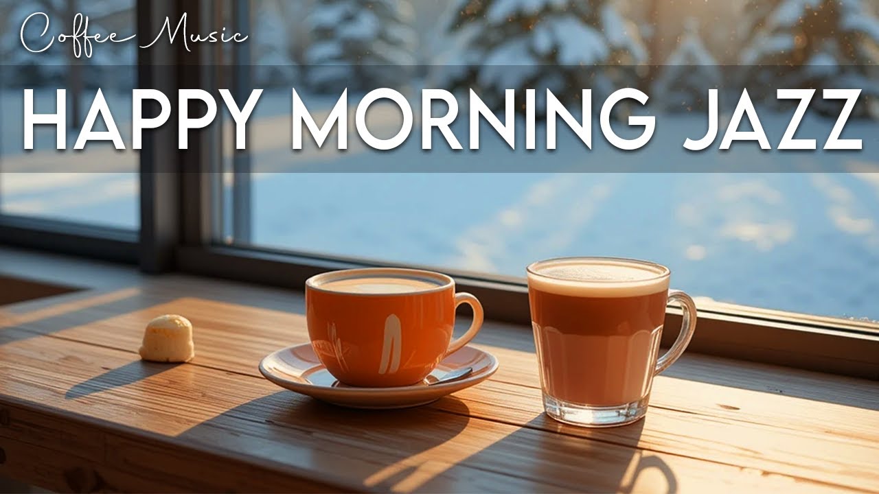 Happy Morning Jazz☕ Relaxing Bossa Nova & Smooth Jazz Instrumental for Positive Vibes and Focus