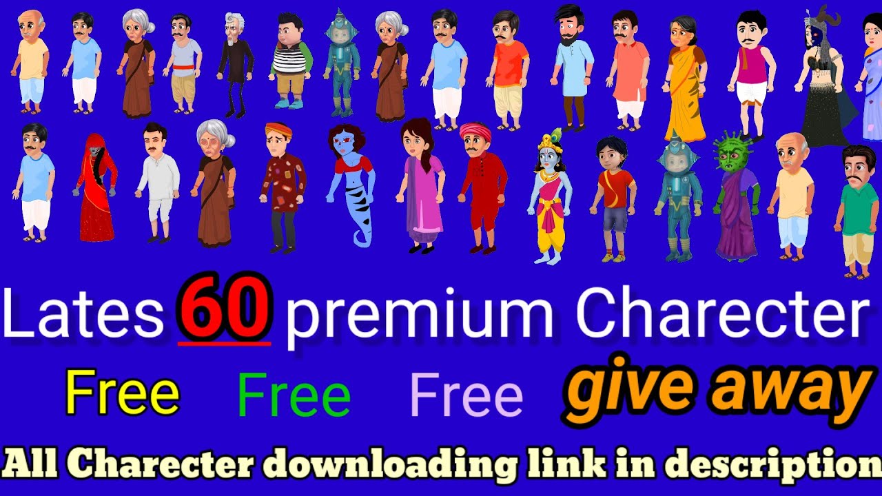 Download All Cartoon Characters | ChromaToons New Character | Indian Cartoon Charactor Download