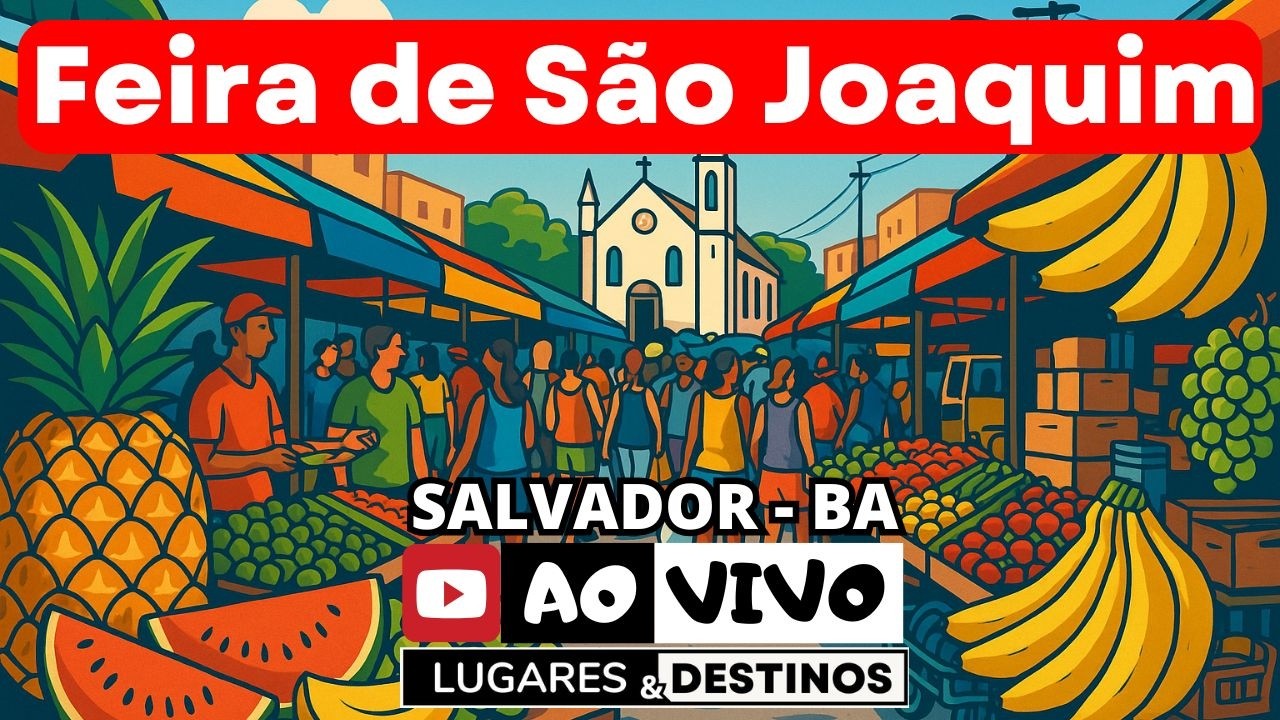 Feira de São Joaquim em Salvador Bahia | Maior Feira Livre de Salvador | IRL
