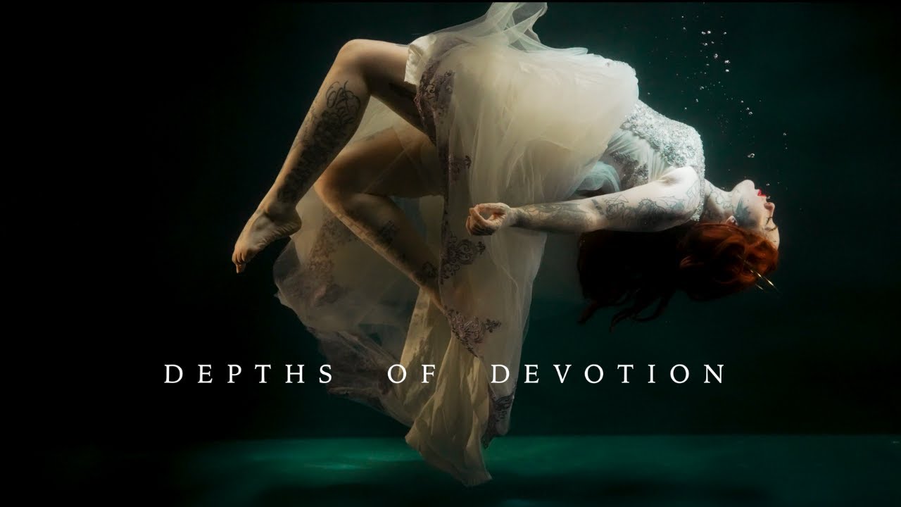 UNDERWATER BRIDAL SHOOT | Depths of Devotion | TANK SPACE