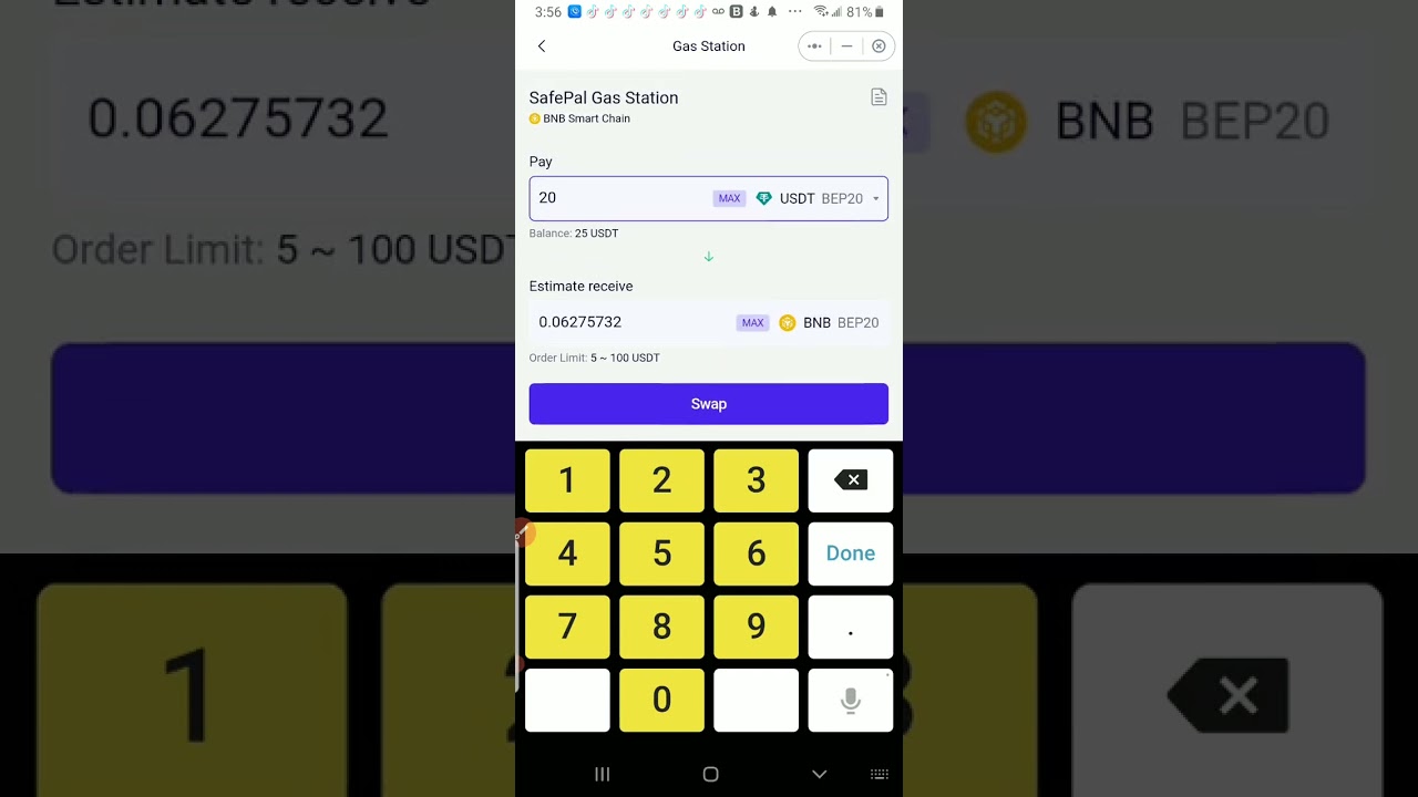 How To Buy Gas With No Gas In Your Safepal Wallet