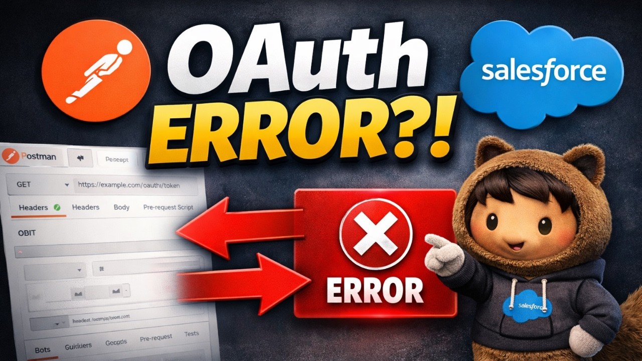 Как исправить ошибки OAuth в Salesforce в Postman (пошаговая инструкция)