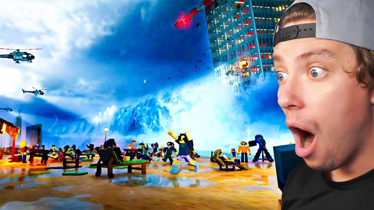 Reacting To Realistic Tsunami in Teardown