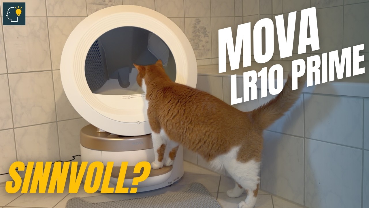 Nie wieder Katzenklo reinigen? | MOVA MeowgicPod LR10 Prime im Test