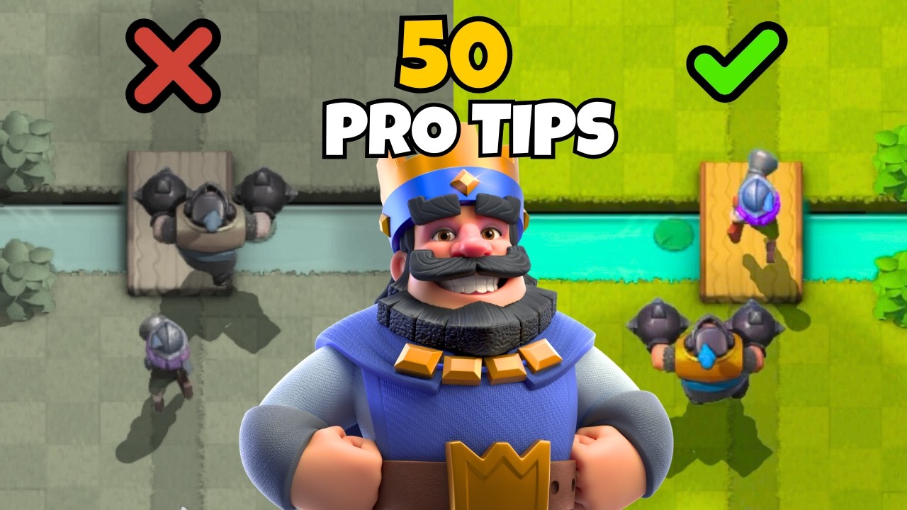 50 советов по Clash Royale, которые МГНОВЕННО сделают тебя лучше!