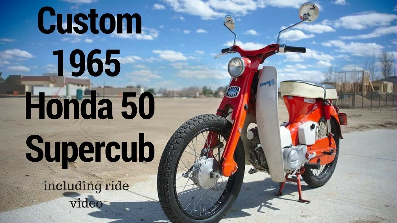 Custom 1965 Honda 50 Super Cub / supercub /c50 /c100 /super cub