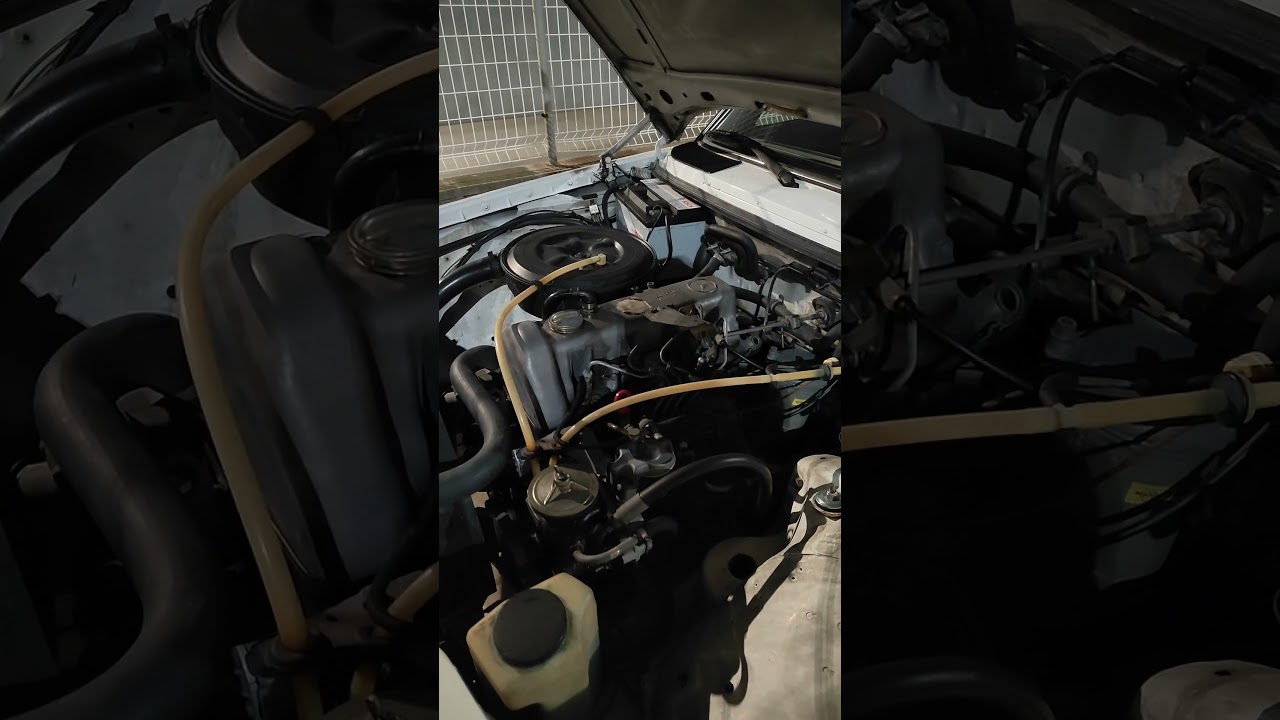 Mercedes 240 D 1979 om616 sound. 207.000 km