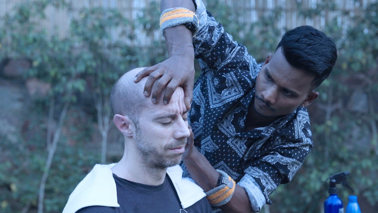 Twilight Ritual: Master Cracker’s Legendary Head Massage