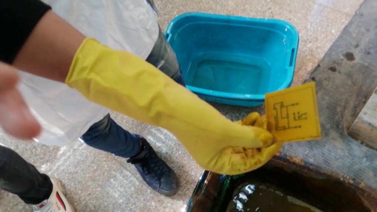 تنفيذ دائره بورسبلاي على البورد المطبوعه