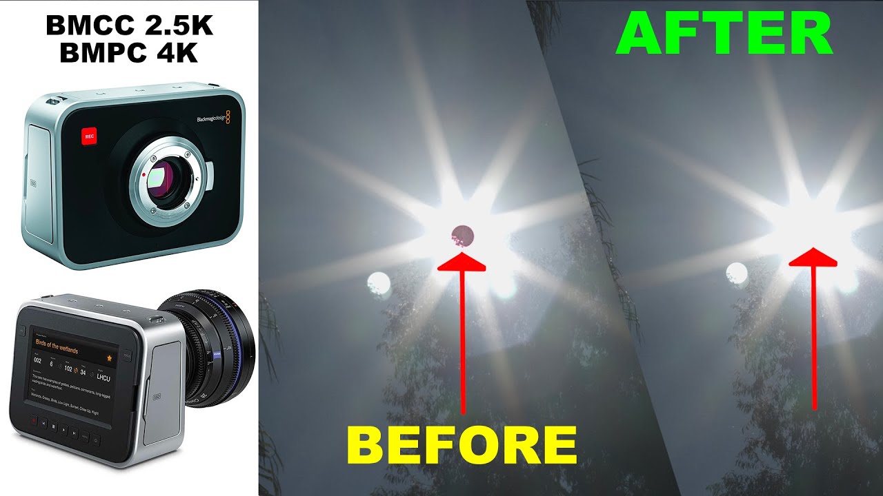 History of Blackmagic Cameras and Black Sun Spot One Click Fix for OG Blackmagic cameras!