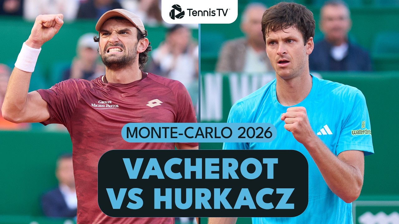 Valentin Vacherot Seeks History Against Hubert Hurkacz! 👀 | Monte-Carlo 2026 Match Highlights