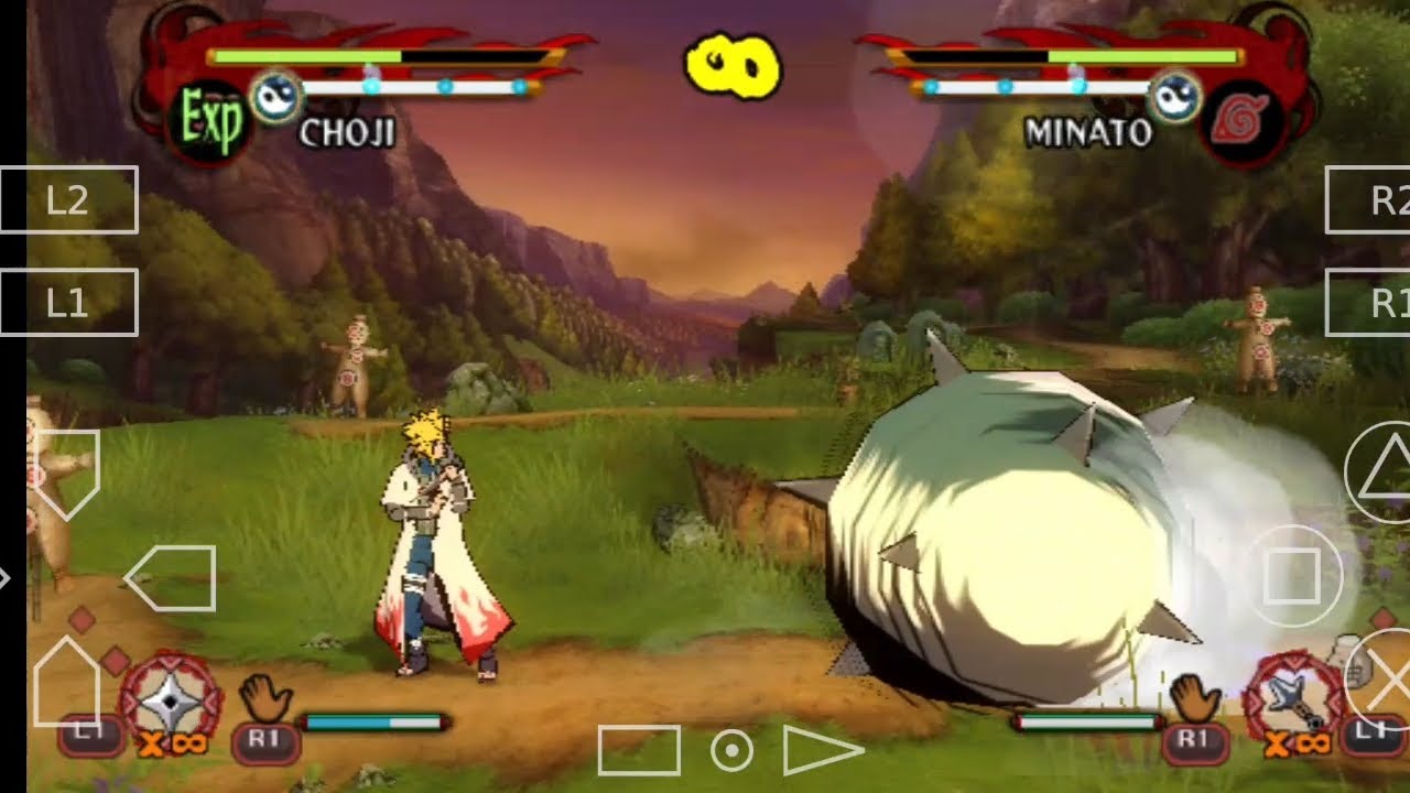 Choji vs Minato [insano] 