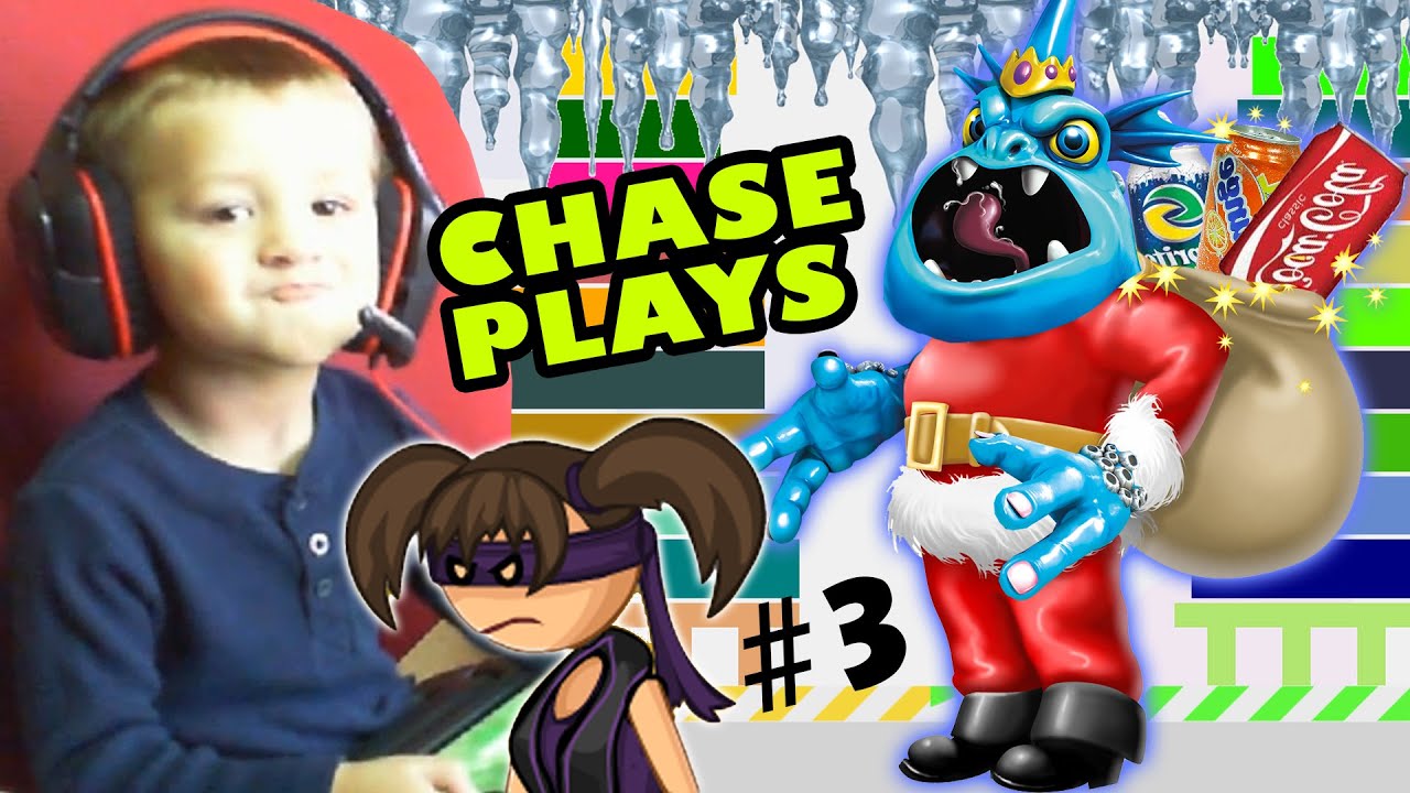 Чейз Пьесы Все Часть 3! Морозы Icy Butt, совершенный блок & Skylanders Ловушка Team (Face Cam)
