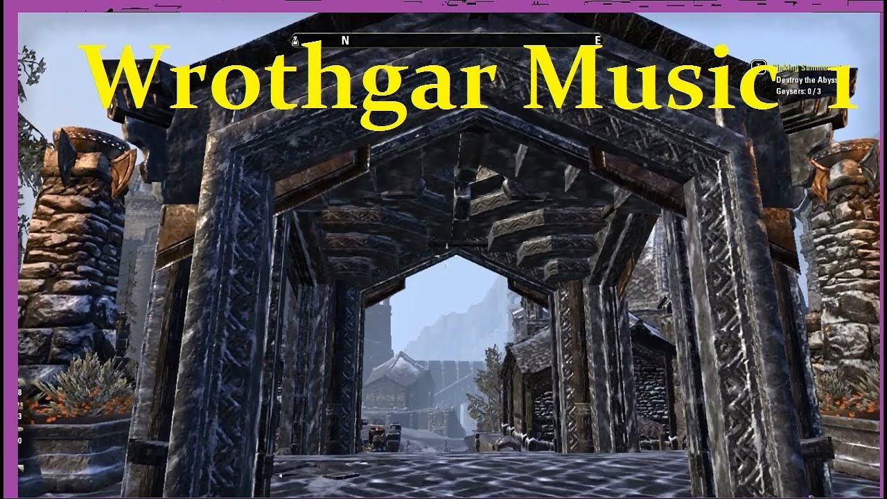 ESO - WROTHGAR Music! Part 1 (Mists of Wrothgar) Elder Scrolls Online Soundtrack