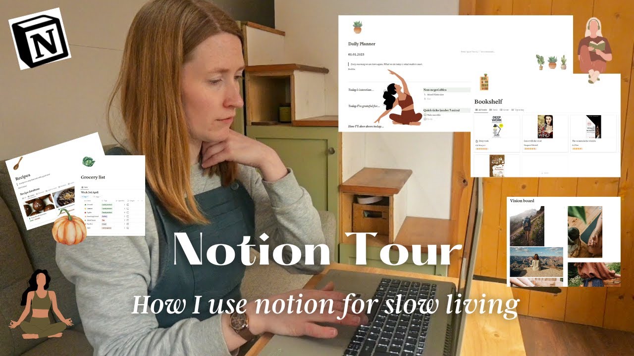 How I plan my SLOW LIFE in Notion