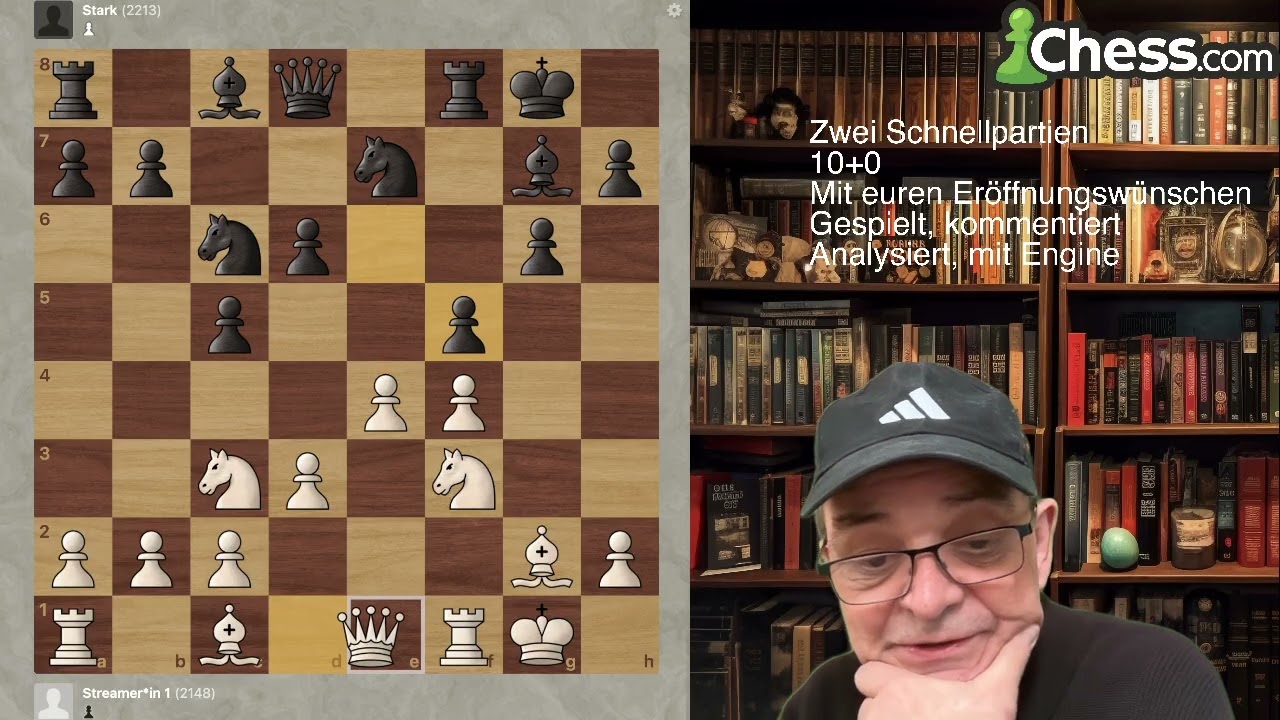Planloses Schach mit Erfolg? | Eine kritische Analyse eines Streamer-Spiels