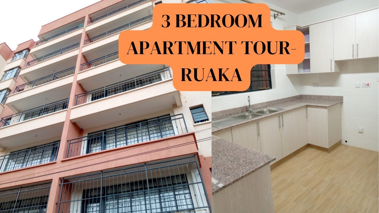 Exploring A Beautiful Three Bedroom Apartment in Ruaka | Newly Constructed | Lifts | Very Spacious
