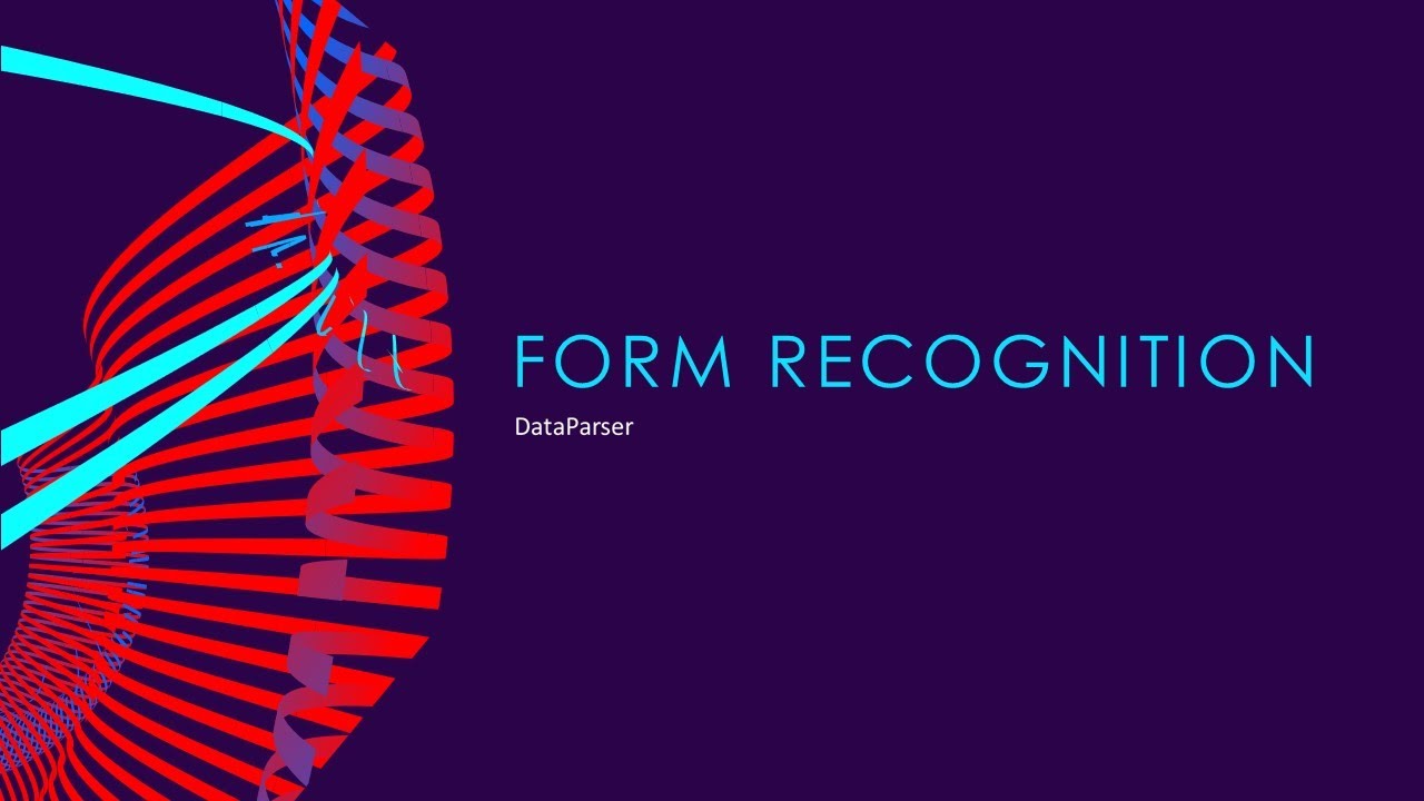 Form recognition use case